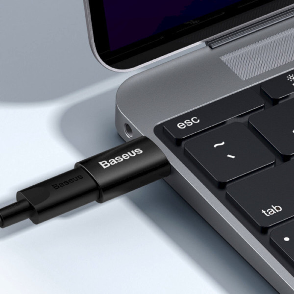 Адаптер Baseus Ingenuity Series Mini OTG Adaptor USB 3.1 to Type-CЧорний