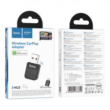 Адаптер CarPlay HOCO HU3 Tony car wireless CarPlay adapter Black (6942007673310)
