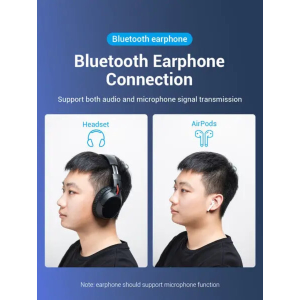 Адаптер Vention USB Bluetooth5.0 Adapter Black (CDSB0)