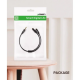 Аудіокабель UGREEN AV134 3.5mm Male to 2 Female Audio Cable 20cm (Black) (UGR-20816) (UGR-20816)