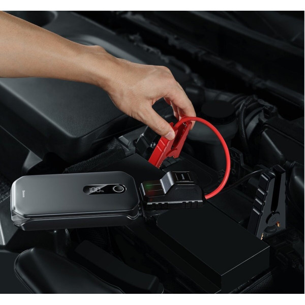 Автомобільний пуско-зарядний пристрій Baseus Super Energy Pro Car Jump Starter (12000mAh) Black