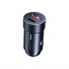 Автомобільний зарядний пристрій REMAX Tangee Series 3A 1A+1C Multi-compatible Car Charger RCC361 Black (6972174151595)