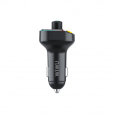 Автомобільний зарядний пристрій WIWU MP3 Car Charger Wi-QC031 Black (6977703653564)