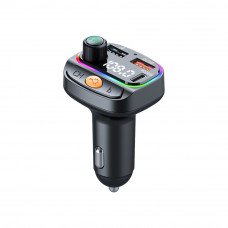 Автомобільний зарядний пристрій WIWU MP3 Car Charger Wi-QC031 Black (6977703653564)