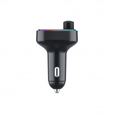 Автомобільний зарядний пристрій WIWU MP3 Car Charger Wi-QC031 Black (6977703653564)
