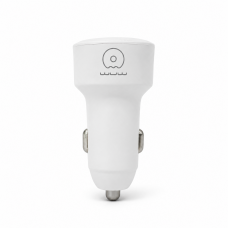Автомобільний зарядний пристрій WUW-C243 PD20W+ PD20W White (WUW-C243W)