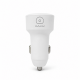 Автомобільний зарядний пристрій WUW-C243 PD20W+ PD20W White (WUW-C243W)
