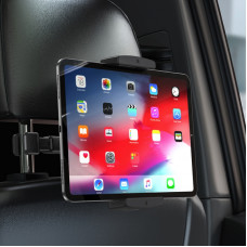 Автотримач для планшета HOCO CA121 Prospering headrest car holder for tablets Black (6931474788542)