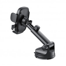 Автотримач для телефона ACEFAST D57 one-key lock car holder for dashboard Black (6974316284727)