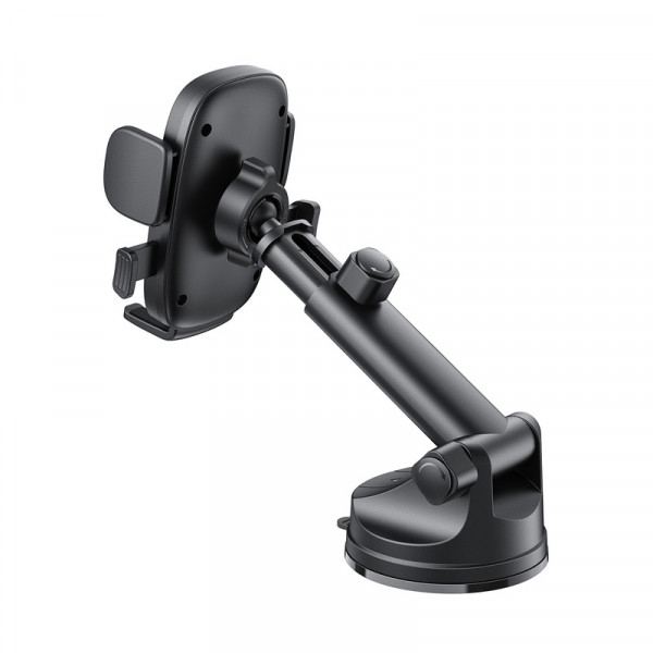 Автотримач для телефона ACEFAST D57 one-key lock car holder for dashboard Black (6974316284727)