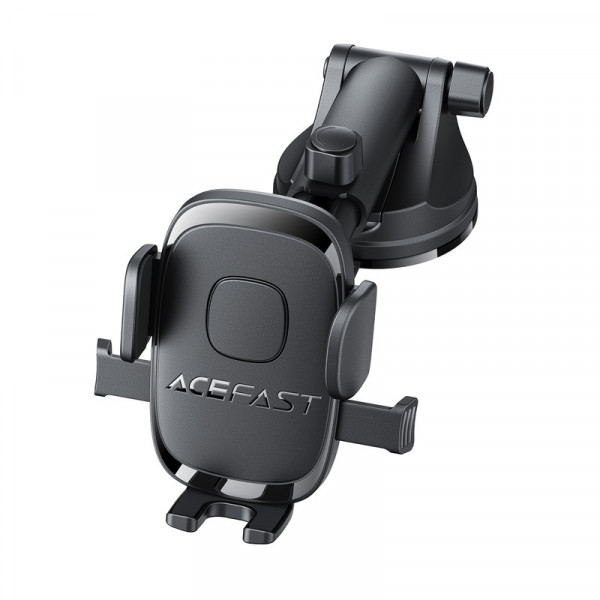 Автотримач для телефона ACEFAST D57 one-key lock car holder for dashboard Black (6974316284727)