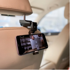 Автотримач для телефона Baseus Backseat Vehicle Phone Holder Hook Black