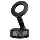 Автотримач для телефона BOROFONE BH140 Gloria vacuum suction cup magnetic ring holder(multi-scene) black metal gray (6941991125577)