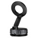 Автотримач для телефона BOROFONE BH140 Gloria vacuum suction cup magnetic ring holder(multi-scene) black metal gray (6941991125577)