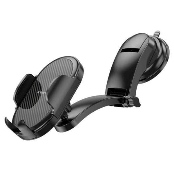 Автотримач для телефона BOROFONE BH73 Charm press type center console car holder Чорний