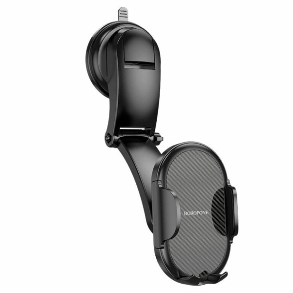 Автотримач для телефона BOROFONE BH73 Charm press type center console car holder Чорний