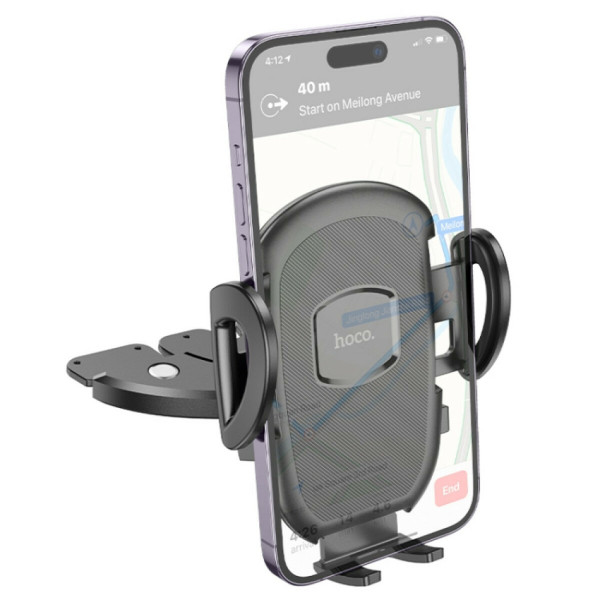 Автотримач для телефона HOCO H11 General car holder(CD slot) Black