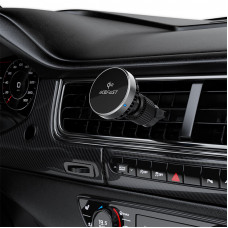Автотримач для телефона з БЗП ACEFAST D40 Qi2 Magnetic Wireless Charging car holder with Ice Cooling for air vent Metal gray (6974316283751)