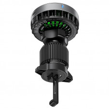 Автотримач для телефона з БЗП ACEFAST D40 Qi2 Magnetic Wireless Charging car holder with Ice Cooling for air vent Metal gray (6974316283751)