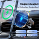 Автотримач для телефона з БЗП REMAX MagSafe Magnetic 15W Wireless Charging Car Mount RM-C01 Black (6954851236337)