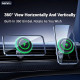 Автотримач для телефона з БЗП REMAX MagSafe Magnetic 15W Wireless Charging Car Mount RM-C01 Black (6954851236337)