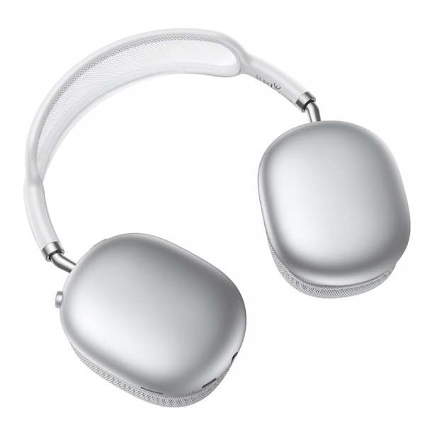 Бездротові накладні навушники BOROFONE BO36 Tone BT headphones Silver (6941991127106)
