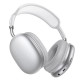 Бездротові накладні навушники BOROFONE BO36 Tone BT headphones Silver (6941991127106)