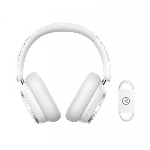 Бездротові навушники Baseus Bowie H1 Pro Noise-Cancellation Wireless Headphones Moon White