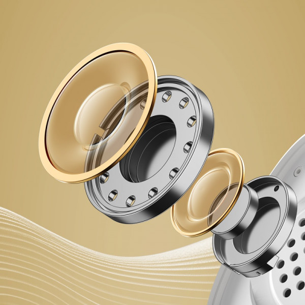 Бездротові навушники Baseus Bowie H1 Pro Noise-Cancellation Wireless Headphones Moon White