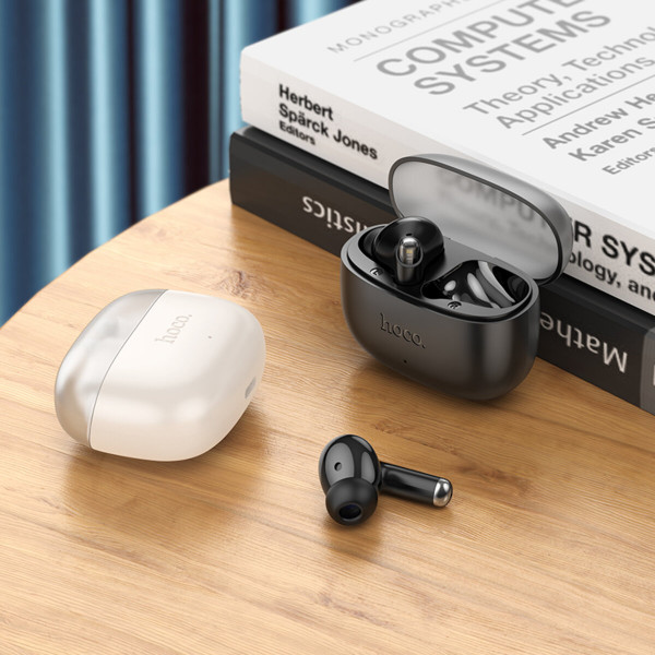 Бездротові навушники HOCO EQ12 Rima true wireless BT headset Milky White