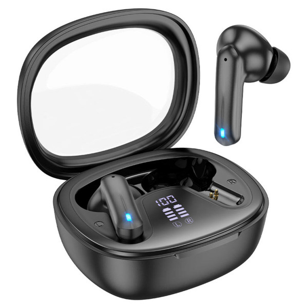 Бездротові навушники HOCO EQ6 Shadow true wireless BT headset Чорний