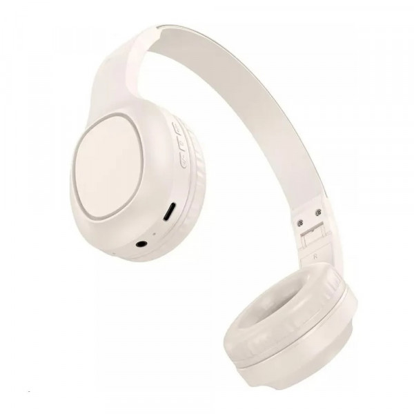 Бездротові навушники HOCO W46 Charm BT headset Milky Білий