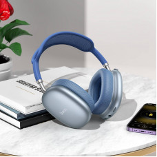 Бездротові навушники HOCO W55 Pleasing BT headphones Sky Blue (6942007632690)