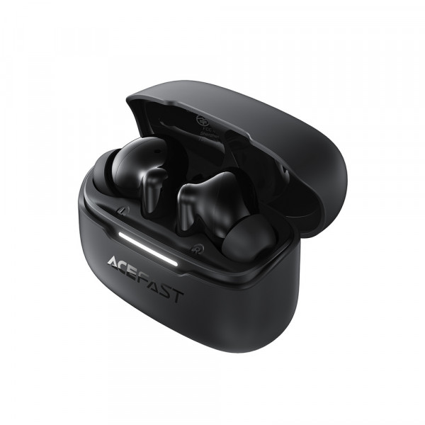 Бездротові навушники TWS ACEFAST W5 Hybrid ANC, IPX4, Black (6974316285373)