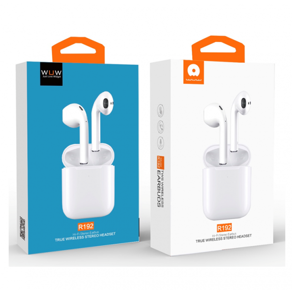 Бездротові навушники WUW-R192 white (6972573336418)