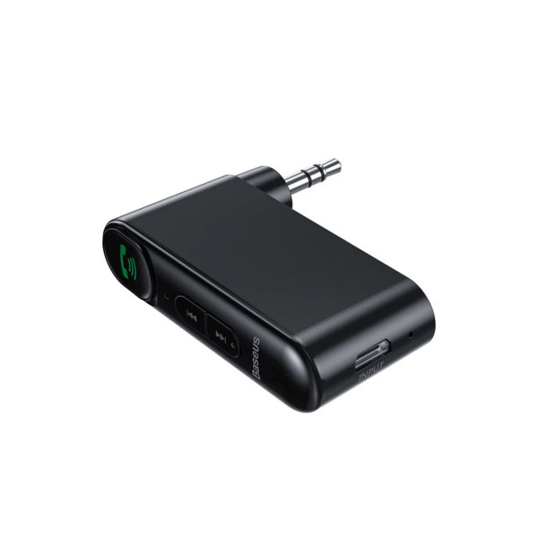 Bluetooth ресивер Baseus BSBA-02 AUX Wireless Audio Receiver Чорний