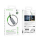 Bluetooth-ресивер BOROFONE BC51 Clear way AUX BT audio receiver/transmitter Metal Grey (6941991117305)