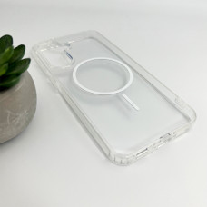 Чохол Cosmic Acrylic Thin Magnetic for Samsung Galaxy S25 White (AcColMagiSS25White)