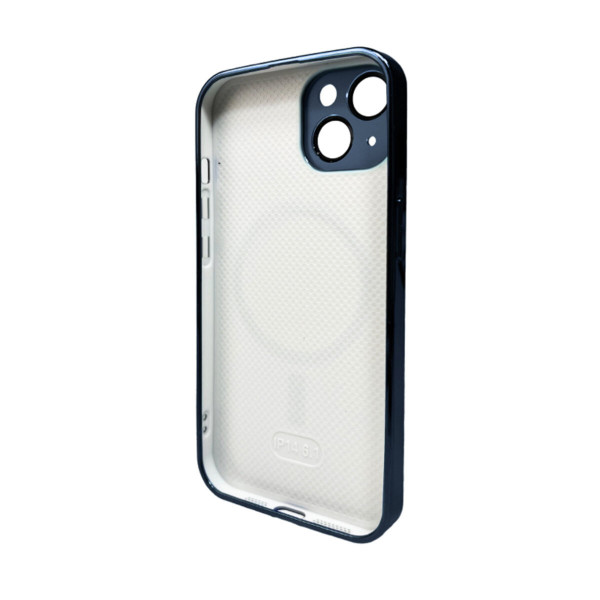 Чохол для смартфона AG Glass Sapphire Frame MagSafe Logo for Apple iPhone 15 Sea Блакитний