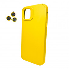 Чохол для смартфона Cosmic Silky Cam Protect for Apple iPhone 12/12 Pro Жовтий
