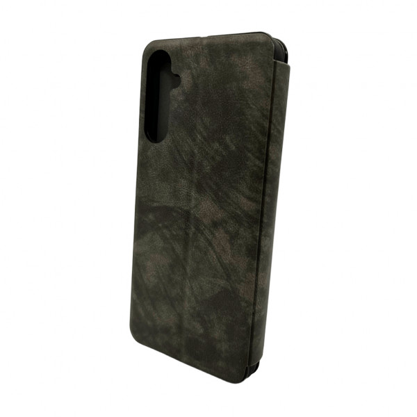 Чохол для смартфона Leather Premium for Samsung Galaxy A05s Grey (LPRGaA05sGrey)