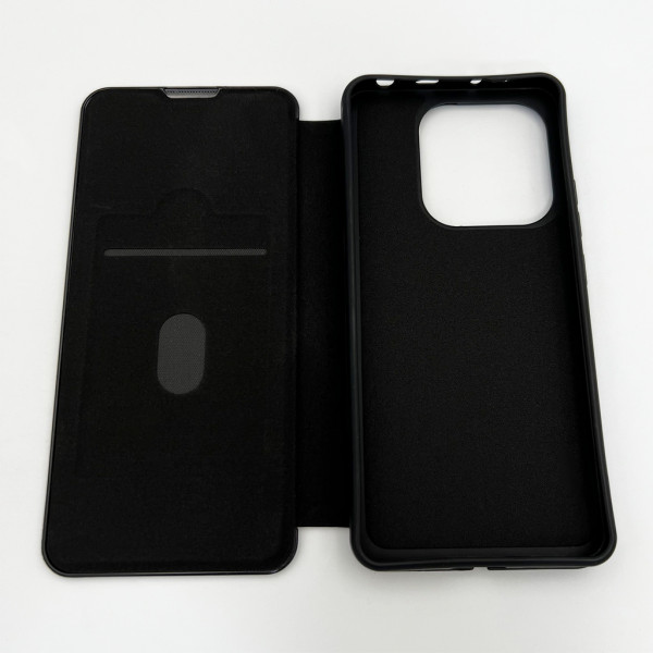 Чохол для смартфона Leather Premium for Xiaomi Redmi 15C (Europe version) Black (LPRRm15CBlack)