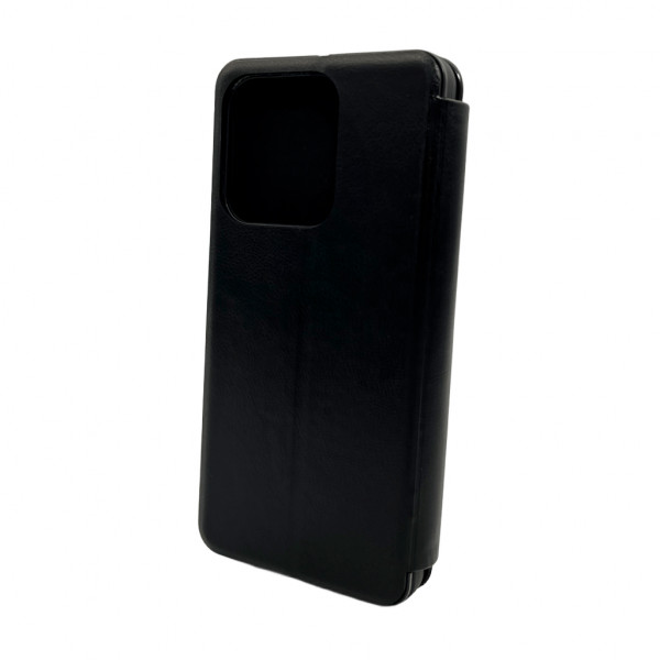 Чохол для смартфона Leather Premium for Xiaomi Redmi Note 13 4G Black (LPRRmNt134GBlack)