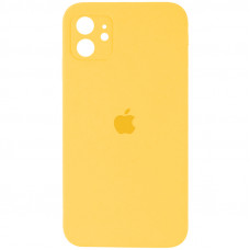 Чохол для смартфона Silicone Full Case AA Camera Protect for Apple iPhone 11 56,Sunny Жовтий