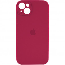 Чохол для смартфона Silicone Full Case AA Camera Protect for Apple iPhone 14 35,Maroon