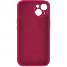 Чохол для смартфона Silicone Full Case AA Camera Protect for Apple iPhone 14 35,Maroon
