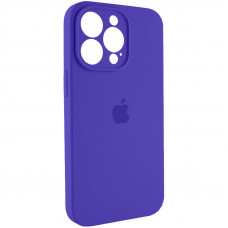 Чохол для смартфона Silicone Full Case AA Camera Protect for Apple iPhone 14 Pro Max 22,Dark Purple