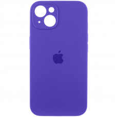 Чохол для смартфона Silicone Full Case AA Camera Protect for Apple iPhone 15 22,Dark Purple