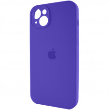 Чохол для смартфона Silicone Full Case AA Camera Protect for Apple iPhone 15 22,Dark Purple