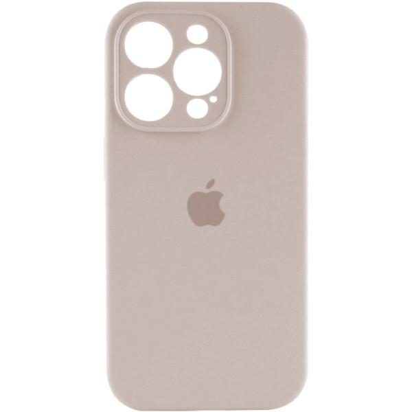 Чохол для смартфона Silicone Full Case AA Camera Protect for Apple iPhone 15 Pro Max 9,Antique Білий